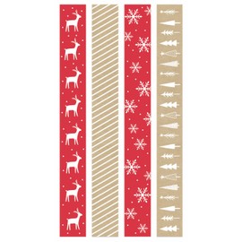 Tallon Festive Christmas Paper Chains - 80 in a Pack