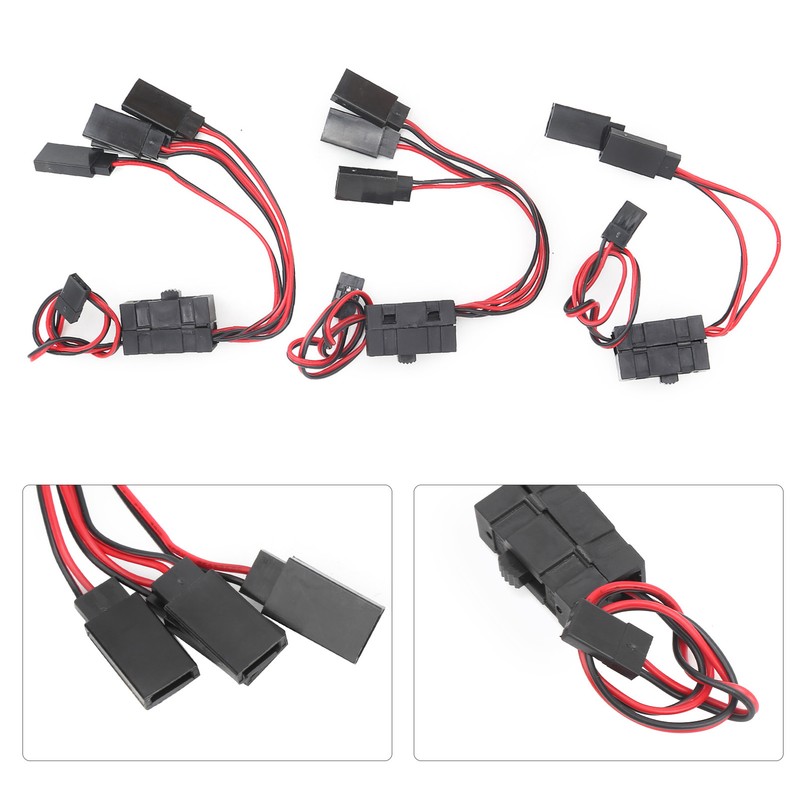 3/4/5 Way RC Power On/Off Switch Connectors for Remote Control
