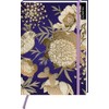 myNOTES Notizbuch A5: Fleurs: Notebook medium, gepunktet, paginiert | Für