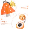 STOBOK Mushroom Decor Evil Eye Pendant Turkish Evil Eye Decoration