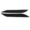 2pcs Headlight Eyebrow Eyelids Trim Decoration Car Light Eyebrow Replacement