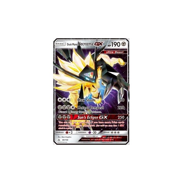 TPCI Pokémon - Dusk Mane Necrozma GX - 90/156 -