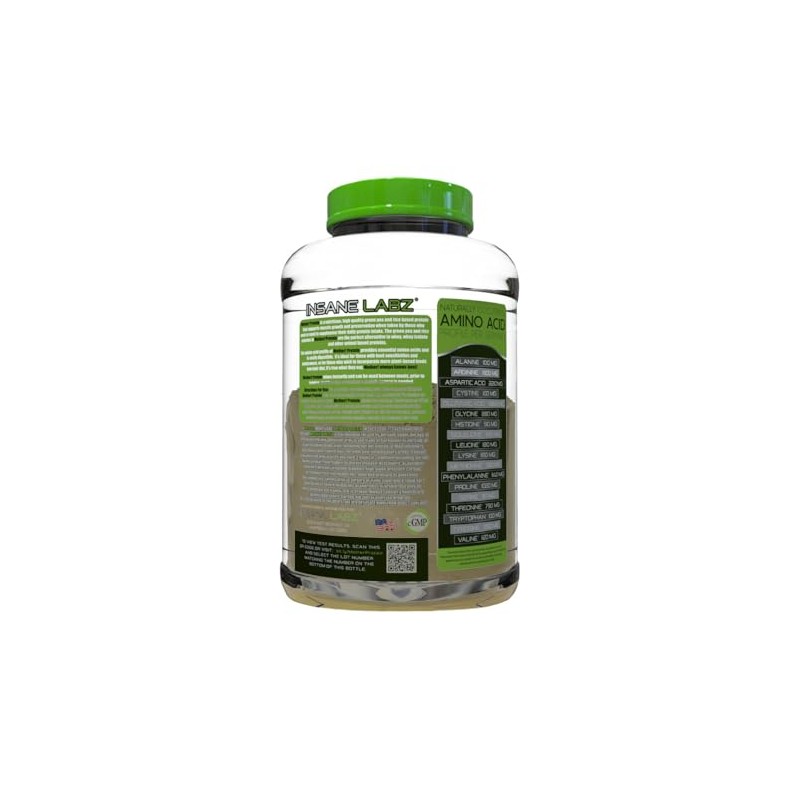 Insane Labz Mother Protein,100% Fully Disclosed Plant Based Protein (28