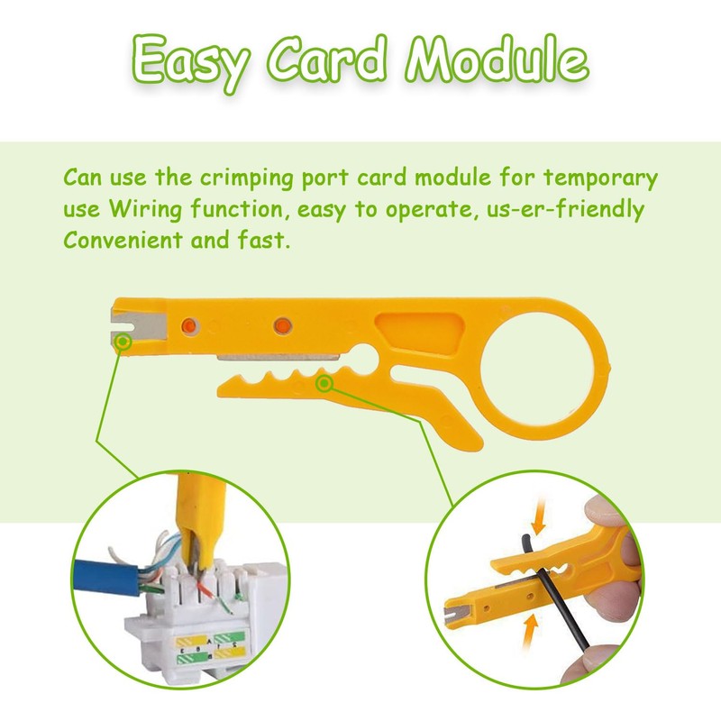 EPLZON LSA Punch Down Tool, Network Tool for Network Sockets,