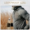 Mikinona Portable Soft Flask Water Bottle for Hiking Cycling Running