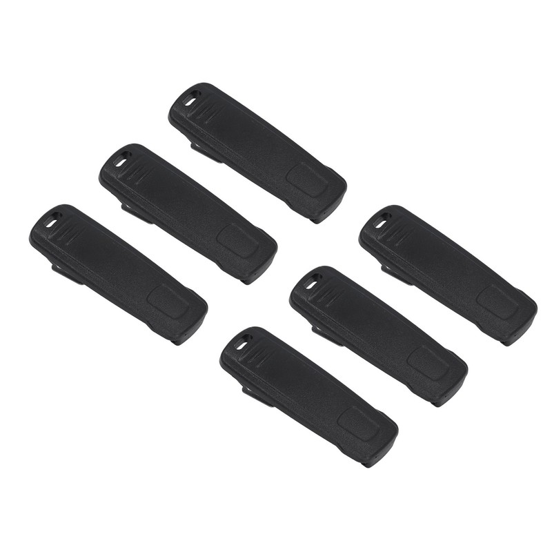 6Pcs Walkie Talkie Belt Clip Portable Sturdy Easy Installation Radio