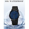 BESTKANG Fashion Simple Analog Quartz Wrist Watches Silicone Strap Waterproof