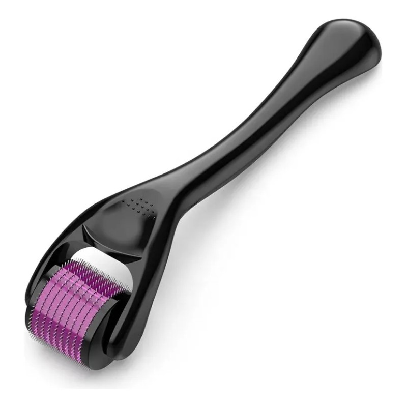 Rodillo Facial Con Micro Agujas Derma Roller Barba Cabello