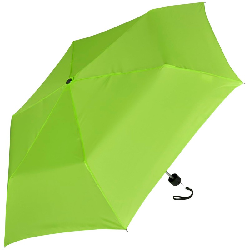 Doppler Pocket Umbrella Fibre Havana Plain, Lime punch, Pocket umbrella