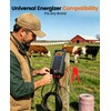 Epoify Electric Fence Polywire Kit, 500m/1650FT with 50 Insulators &