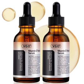 AOLG VGO Vitamin C Facial Serum Essence 30ml - B3 Skin Care Cream, Moisturizing Skincare Set for Acne Relief & Hydration - Hydrating, Moisture facial essence - Specification: 60ml