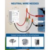 DEWENWILS Wireless Light Switch and Receiver Kit, 15A High Power,