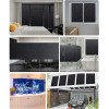 auto-conversion Blackout Window Film 100% UV Blocking Black Tinting Sun
