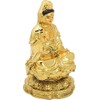 RIPE INDIA Poly Resin Vastu /Feng Shui Lady Buddha (Multicolour,
