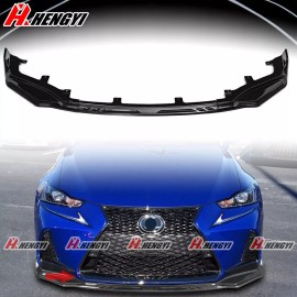 dtangor Front Lip Splitter For Lexus IS F-Sport IS200t IS300 IS350 2017 2017 2019 2020