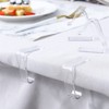 YIXINLYMY Table Cloth Stop, Fixing Table Cloth Clips, Set of