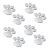EQLEF® 4 Pairs Bear Dog Paw Animal Footprints Car 3D