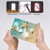 VunKo Starfish Seashell 3 Gang Toggle Light Switch Covers Summer