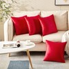 Yonous Throw Pillow Covers, Velvet Soft Decorative Cushion Case for