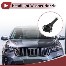 X AUTOHAUX Front Passenger Side Headlight Washer Nozzle for Honda Accord VIII 2008-2012 No.76880TA0M01 1 Pcs