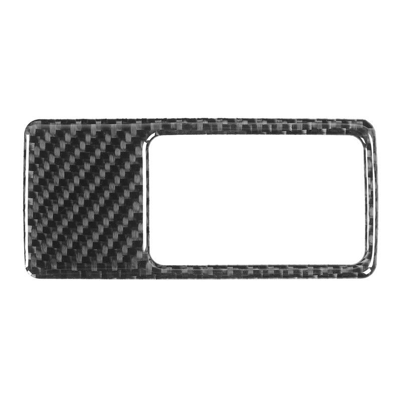Parking Switch Panel Frame Cover Carbon Fiber Sticker Fit for