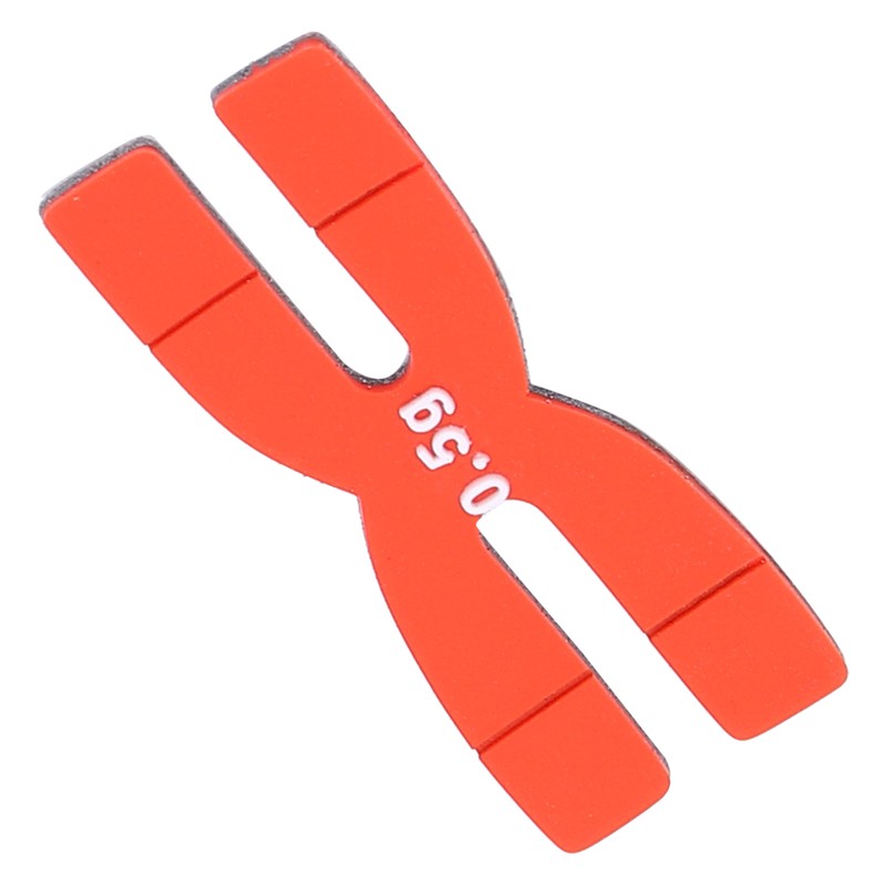 POWERTI 5pcs 0.5g Tennis Badminton Racket Weight Balance Strips Silicone