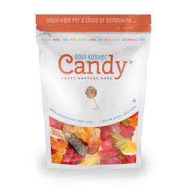 Only Kosher Candy Bulk Haribo Gummy Candy Happy Mix Flavor, Kosher Certified, 2 Pounds Pack