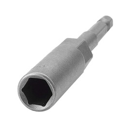 Utoolmart 1/4" Quick-Change Hex Shank 10mm Nut Setter Driver Drill Bit, 100mm Length, Metric No-magnetic 1 Pcs