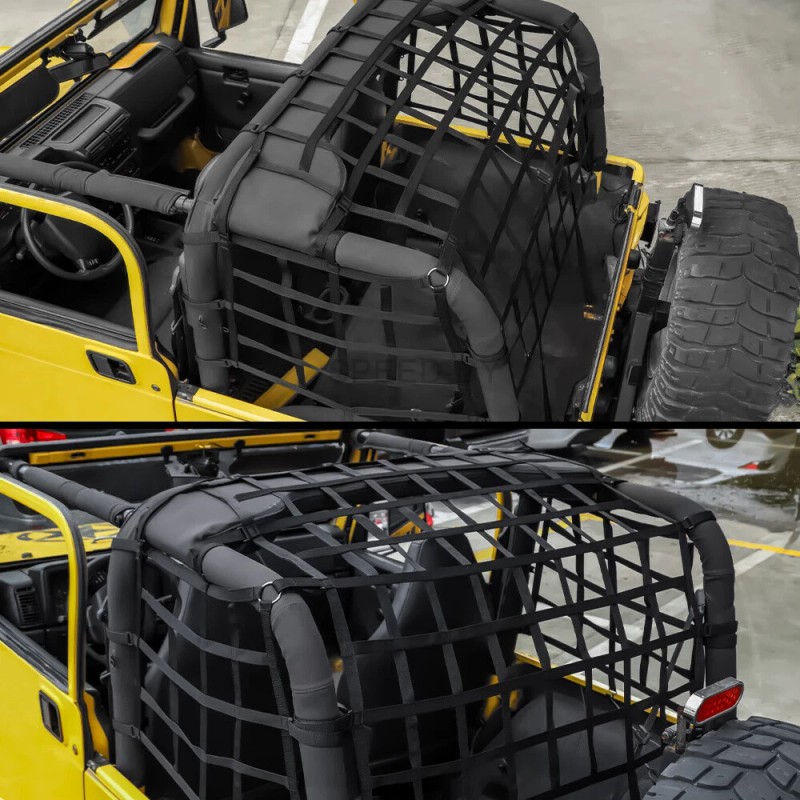 SP AUTOMOBILE For Jeep Wrangler 97-06 TJ Cargo Restraint System