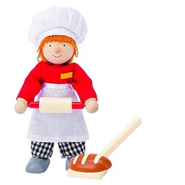 Goki 51608 - Biegepuppe Bäcker