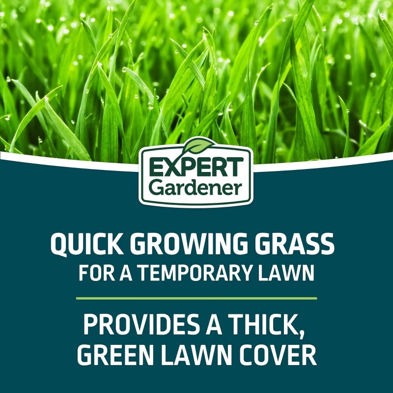 Expert Gardener Kwik Grass Seed Mix, for Sun to Partial