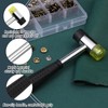 320 PCS Leather Rivets Kit, Leather Snap Fasteners, Snap Button