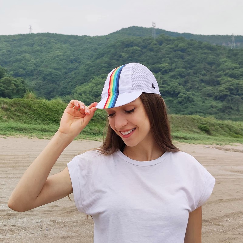 HIKENTURE Cycling Cap for Men and Women,Bike Hat with Visor