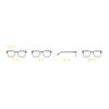 Generisch Dilem Original Glasses NC021 with Interchangeable Arm ZF018 Perfect