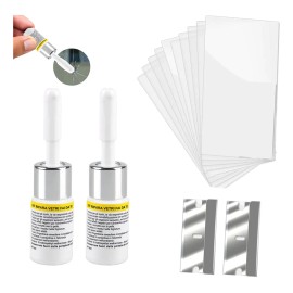 2 Kit Reparador Resina Grieta Parabrisasvidrio Cristal Auto