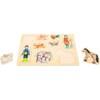 small foot Wooden Farm and Country Life Puzzle, Easy Grip