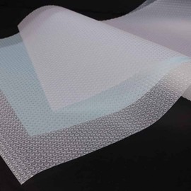 Transparent Non-Slip Kitchen Mat & Living Room Rug 30x90cm - White 4ea