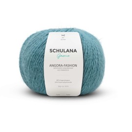 Superfine Angora Wool for Knitting and Crocheting, 80% Angora & 20% Polyamide, 25 g / Approx. 112 m, Mint (Green) I Angora Fashion Yarn for Scarf, Hat, Gloves, Sweaters and Scarves
