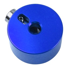 1Pcs Yootones Aluminum Alloy Drum Quick-set Cymbal Mate Nut Compatible with Percussion Instrument Parts (Blue)