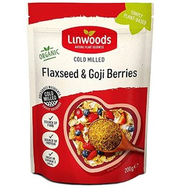 (Pack Of 3) - Sun Dried Goji Organic Milled Flaxseed | LINWOODS