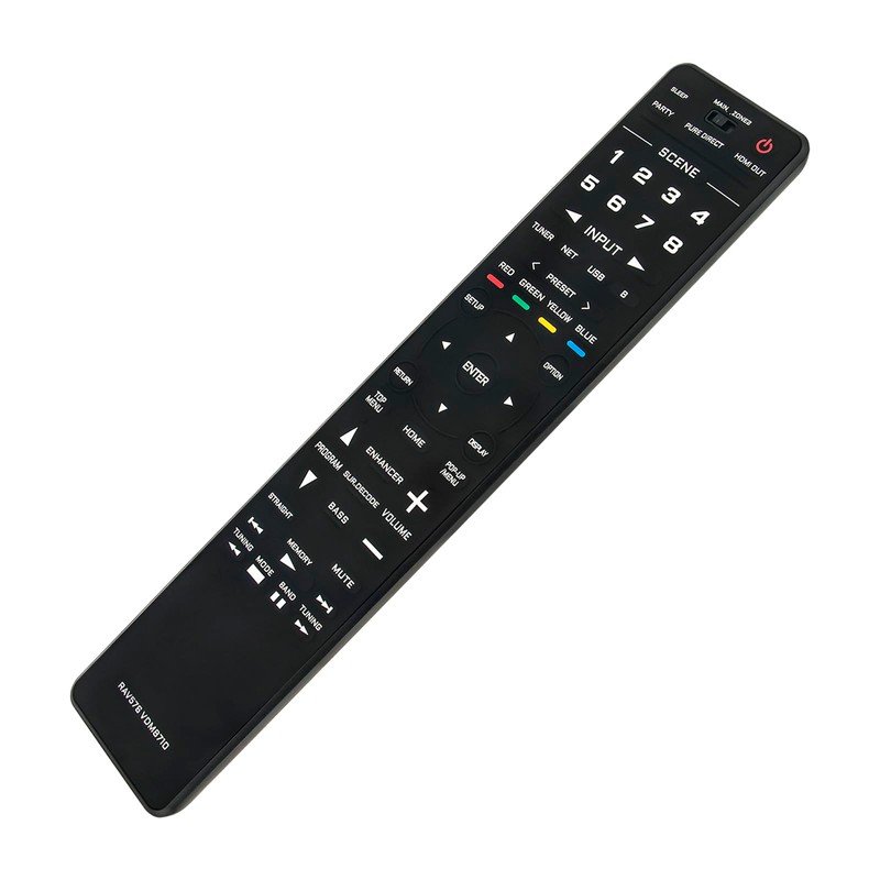 New RAV576 VDM8710 Replaced Remote Control Fit for Yamaha AV
