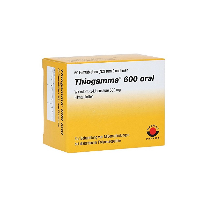Thiog Amma 600 Oral 60St Caplets (Pack 4972013