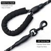2 Pack Dog Leash, 4/5//6 FT Heavy Duty Nylon Rope