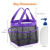 Lifewit Mesh Shower Caddy Freestanding Portable Shower Tote Bag for