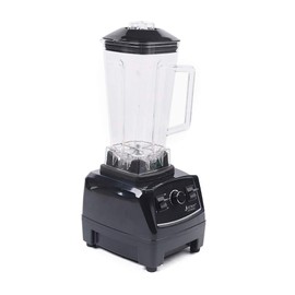 Quiet Blender, 2L Countertop Blender, Soundproof Blender Household Kitchen Blender for Crushing Ice Fruit Juicer Smoothie Mixer 2200W (Black)