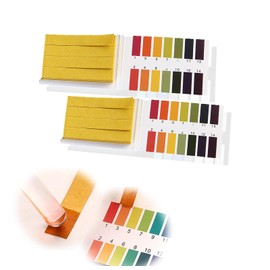 PH Testing Paper, 160 Sheets of Alkaline Acid PH Extensive Test Paper for Measuring 1 to 14 PH PH Test Paper for Water Quality / Soil Inspection / Chemical Experiments / Household Water etc