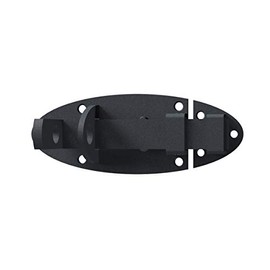 Gah Alberts Ovado Bolt Lock Galvanised Plastic-Coated, 90 x 44 mm, 1 Piece, Graphite Grey, 116712