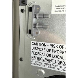 Generic GE Profile Opal Nugget Icemaker Upgraded Magnetic Hose Holder Clip for Drain and Fill Tank Hoses