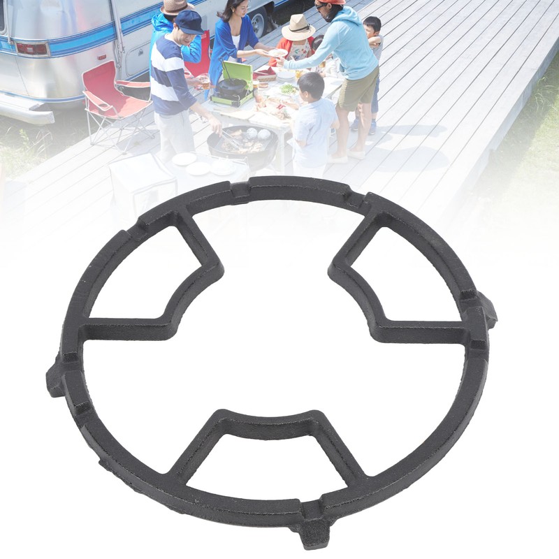 Wok Ring Cast Iron Anti Slip Universal Gas Stove Support