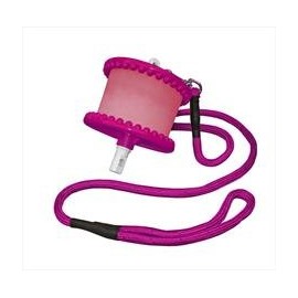 Likit Holder Stable Toy with Treat, Clear Glitter